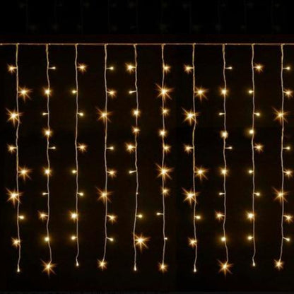 Cortina de Luces Decorativa 200 x 200cm 200 Luces Cálida LUMILY