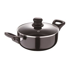 CACEROLA ALUMINIO PRENSADO D20CM C/TAPA BERGNER