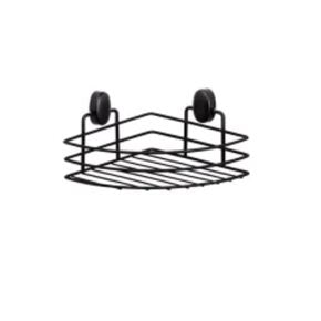 ORGANIZADOR ESQUINERO 18CM CROMADO NEGRO