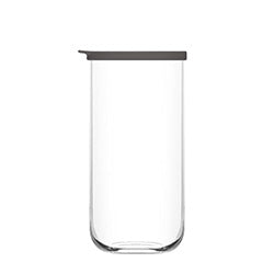 SET X2 RECIPIENTE 1400CC/D10CM C/TAPA GRIS DUO LAV