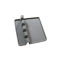 POSA UTENSILIOS SILICONA GRIS 13x14CM