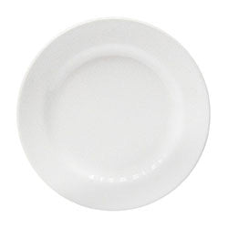 PLATO DE POSTRE 16.5CM BLANCO 115GR MELAMINA