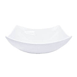 BOWL 25X25CM BLANCO 468GR MELAMINA