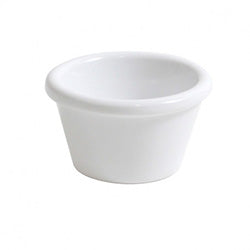 RAMEQUIN 44ML  BLANCO 40GR MELAMINA. 6.3X3.6CM