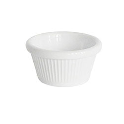 RAMEQUIN 59ML 7X3.6CM BLANCO 50GR MELAMINA