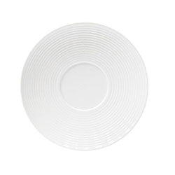 PLATO P/TAZA DE CAFE 17CM BLANCO 110GR MELAMINA
