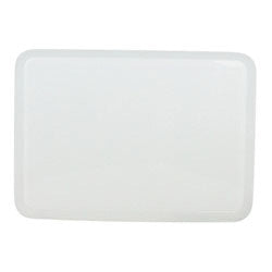 BANDEJA RECTANGULAR BLANCO 427GR MELAMINA.  38X27CM