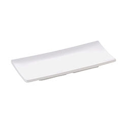 PLATO DE SUSHI 23.5CM BLANCO 220GR MELAMINA