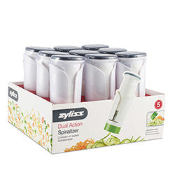 RALLADOR EN ESPIRAL BLANCO ZYLISS