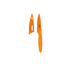 CUCHILLO 8.5CM C/ PROTECTOR NARANJA ZYLISS