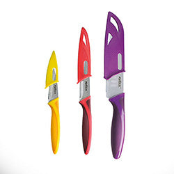 SET 3 CUCHILLOS SANTOKU 11/10/6.5CM ZYLISS