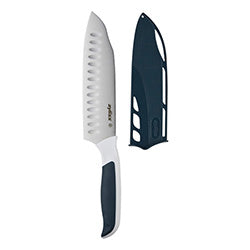 CUCHILLO SANTOKU 18CM ACERO INOXIDABLE MANGO ERGONOMICO