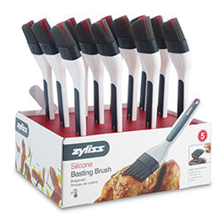 PINCEL DE SILICONA ROJO/BLANCO ZYLISS