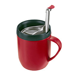 TRAVEL MUG 11.4X12.1CM DOBLE PARED ROJO ZYLISS