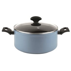 OLLA C/TAPA 3L D20xH10CM ALUM FORJADO MAXIMA AZUL