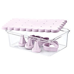 SET PARA GALLETITAS PLASTICO 16x24x8CM SURTIDO