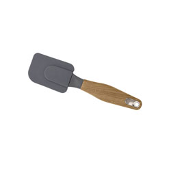 ESPATULA 23x5CM PLASTICO SIMIL MADERA/GRIS