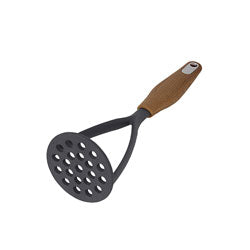 PISA PAPA 26CM PLASTICO SIMIL MADERA/GRIS
