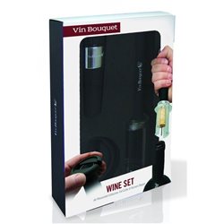 SET 3 PIEZAS VINO P/ABRIR Y CONSERVAR VIN BOUQUET