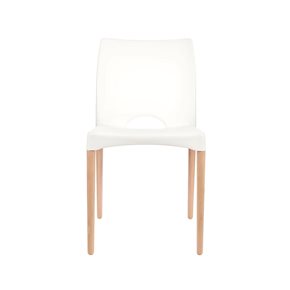 SILLA TEXAS BLANCA POLIPROPILENO