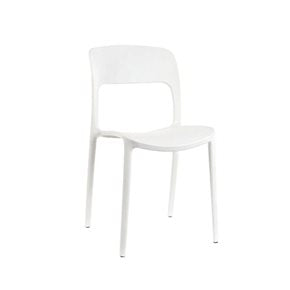SILLA MADISON BLANCA POLIPROPILENO