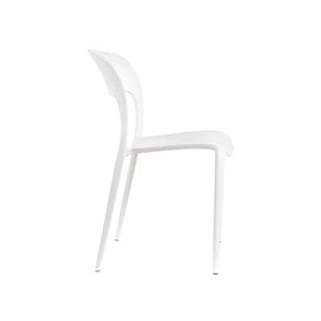 SILLA MADISON BLANCA POLIPROPILENO