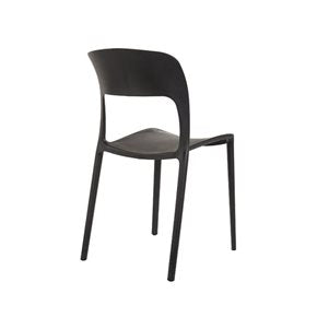 SILLA MADISON NEGRA POLIPROPILENO