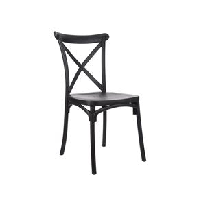 SILLA CROSS BLANCA POLIPROPILENO