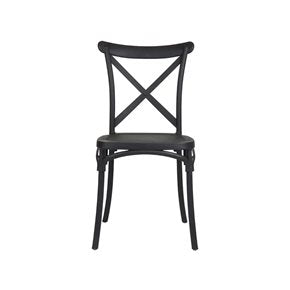 SILLA CROSS BLANCA POLIPROPILENO