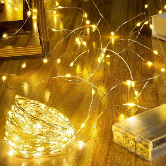 Guía de Luces Decorativa 990cm 100 Luces Cálida LUMILY