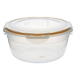 RECIPIENTE 2.1L  REDONDO PLASTICO EASY MATCH AMARILLO