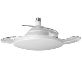Lampara Ventilador E27 con aspas chico