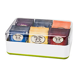 CAJA DE TE PLASTICO 60 SOBRES COLORES SURTIDOS JOI