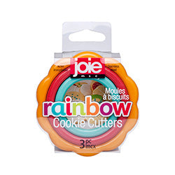SET X3 CORTANTES PARA GALLETAS COLORES SURTIDOS JOIE