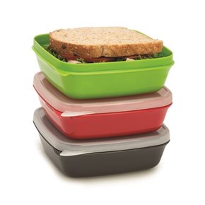 SET X3 RECIPIENTES CON TAPA JOIE
