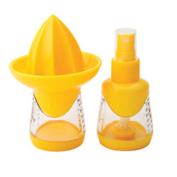 EXPRIMIDOR DE LIMON C/RECIPIENTE VAPORIZADOR JOIE