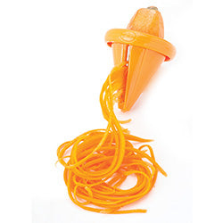 CORTADOR DE VEGETALES EN TIRAS ESPIRALES NARANJA