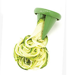 CORTADOR DE VEGETALES EN TIRAS ESPIRALES VERDE