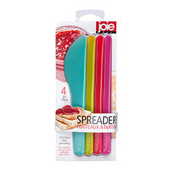 SET X4 ESPATULAS COLORES SURTIDOS JOIE