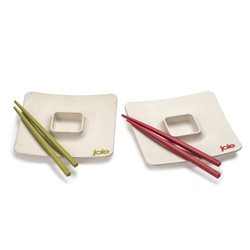 SET SUSHI PLATO CON DIP + PALILLOS JOIE