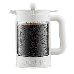 CAFETERA P/ CAFE FRIO 12 TAZAS BLANCO BEAN SET BODUM