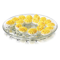 PLATO SERV HUEVOS D32CM SELENE LIBBEY CRISA