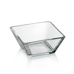 BOWLS CUADRADO TEMPO CRISA.  13.9 X 13.9