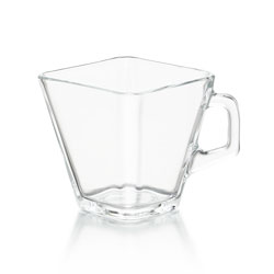 TAZA VIDRIO 300ML TEMPO CRISA