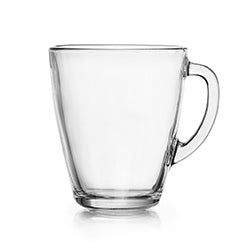 MUG VIDRIO 345ML APOLO CRISA
