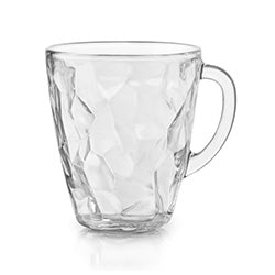 MUG VIDRIO 345ML ALASKA CRISA