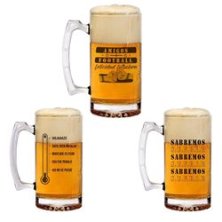 JARRA CERVEZA 761ML SPORT CRISA FUTBOL