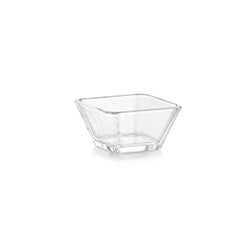 MINI BOWL CUADRADO TEMPO - CRISA.  8X8CM