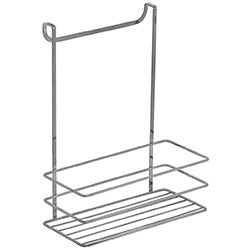 ORGANIZADOR BAJO MESADA 24x11x30CM CROMADO