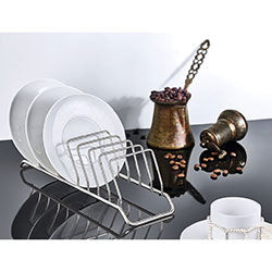 ORGANIZADOR PLATOS 8x8x28CM CROMADO